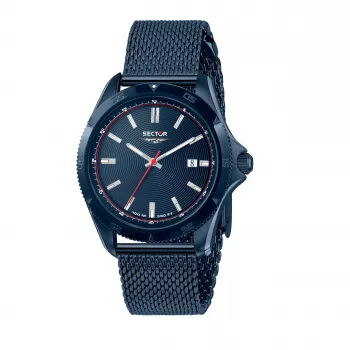 SECTOR MAN R3253231004 Orologio al quarzo 43mm quadrante blu acciaio inox