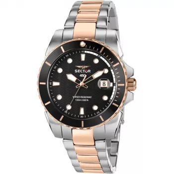 SECTOR UOMO R3253276002 41 mm Acciaio inossidabile Orologio al quarzo Quadrante blu Bracciale milanese argento