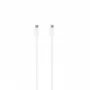 SEEK TOTI caricabatterie da parete 20W Type-C PD con cavo dati Type-C a Type-C, 1 m PVC 3A, bianco