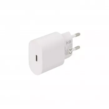 SEEK TOTI 20W USB-C PD Caricabatterie da parete portatile fast, bianco