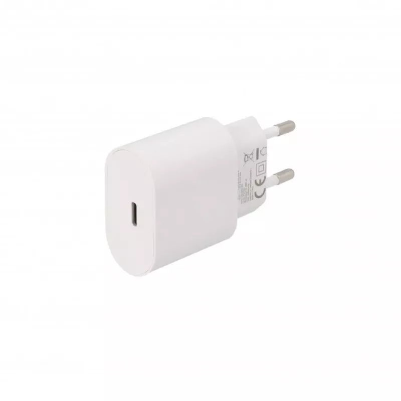SEEK TOTI 20W USB-C PD Caricabatterie da parete portatile fast, bianco