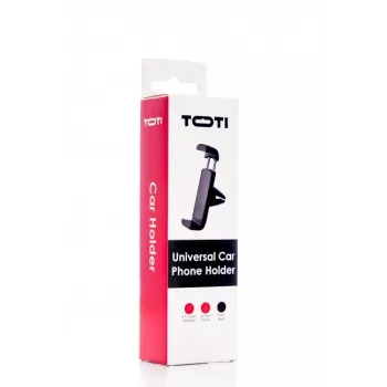 SEEK TOTI supporto mini per telefono da auto per bocchetta di aerazione, nero