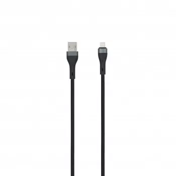 SEEK TOTI USB-A a Lightning cavo intrecciato 2m 2A (Non-MFI) nero