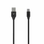 SEEK TOTI USB A a Micro USB, cavo intrecciato 2m, 2A, nero