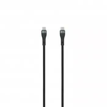 SEEK TOTI USB-C su USB-C 2m cavo intrecciato 3A nero