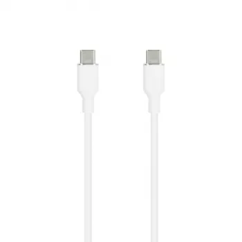 SEEK TOTI USB-C a USB-C cavo in silicone 1m 3A bianco