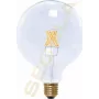SEGULA Lampadina LED Globe 125 trasparente E27 5W 400Lm 2200K dimmerabile
