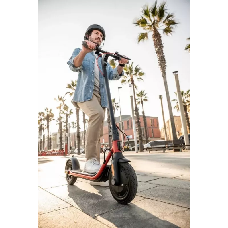 Segway Ninebot Monopattino elettrico D38E nero rosso