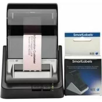 Seiko Instruments etichette rosa a trasferimento termico per Smart Label Printer 100, 120, 200, 220, 620, 650SE, EZ30, Pro (54 mm x 101 mm, 220 etichette/rotolo, 1 rotolo) 42100602