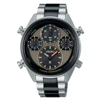 SEIKO Prospex Speedtimer orologio cronografo solare SFJ005P1 42mm acciaio inox
