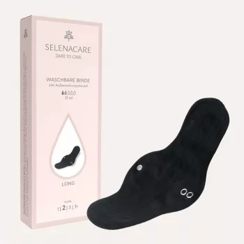 Selenacare Assorbente lavabile / 1 - Assorbente mestruale riutilizzabile per flusso da leggero a medio