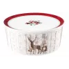 SELTMANN LIFE CHRISTMAS Vassoio da portata con coperchio 21x9 cm