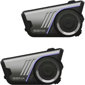 SENA 60S Dual Pack Intercom Bluetooth e Mesh per moto con audio Harman Kardon