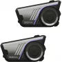 SENA 60S Dual Pack Intercom Bluetooth e Mesh per moto con audio Harman Kardon