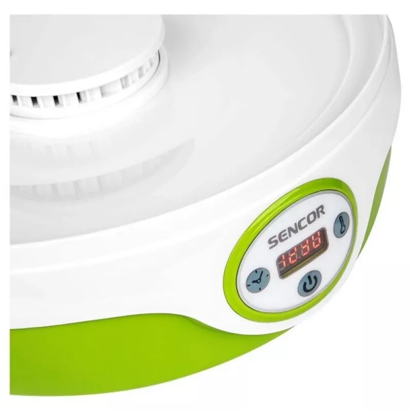 Sencor SFD 851GR essiccatore, 240 W, diametro setaccio 25,5 cm, 35-70°C, verde