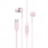 Auricolari in-ear con filo Sennheiser CX 80U con microfono e telecomando in linea, Sakura Pink, 17 Hz - 20 kHz