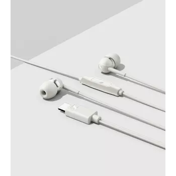 Auricolari in-ear Sennheiser CX 80U USB-C con microfono, bianco