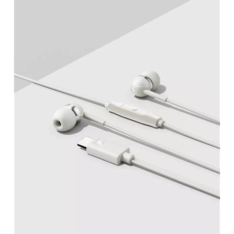 Auricolari in-ear Sennheiser CX 80U USB-C con microfono, bianco