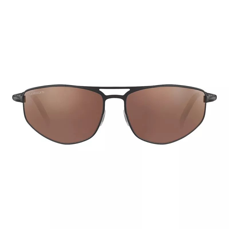 SERENGETI Occhiali da sole uomo SS579001 Drivers Gradient Satin Black 64/16/123 mm