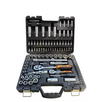 Set di chiavi a bussola VG071 1/4 + 1/2 108 pezzi