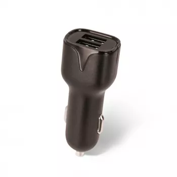 Setty Caricabatterie da auto 2xUSB 2.4A nero