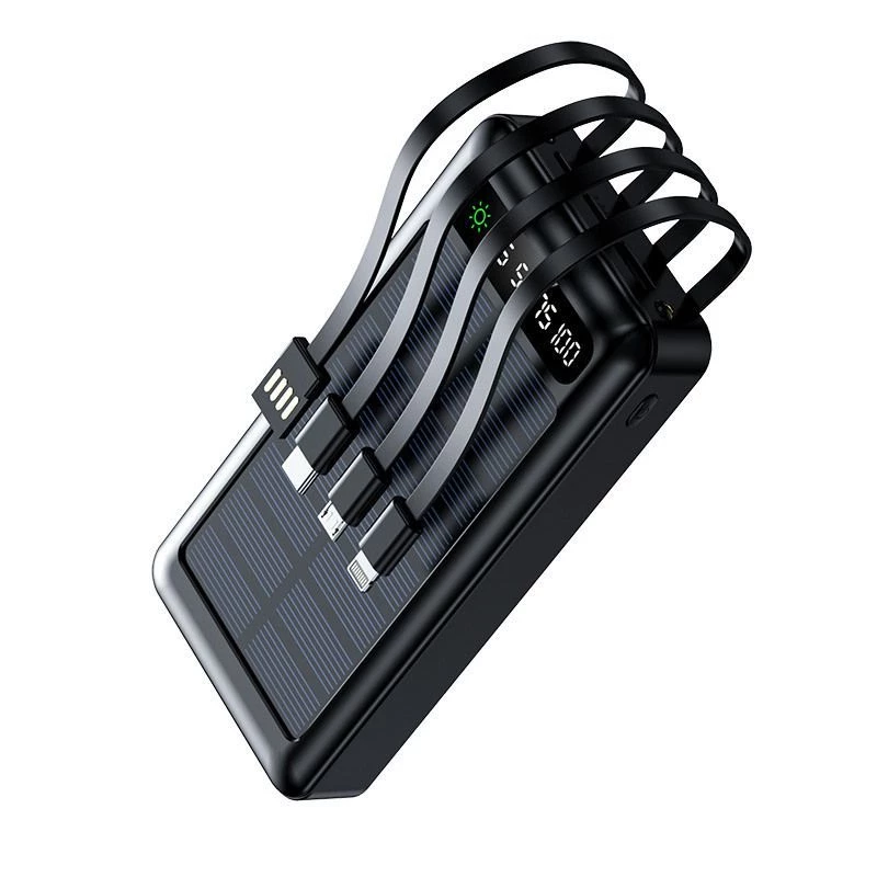 Setty Power bank solare SLR-120 20000 mAh nero