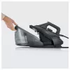 Severin BA 3192 stazione stirante a vapore, 2400W, piastra in ceramica, 160 g/min di vapore, 450 g/min colpo di vapore, nero opaco