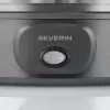 Severin JG 3510 Yogurtiera, 7 vasetti da 150 ml, Dark Inox/Nero