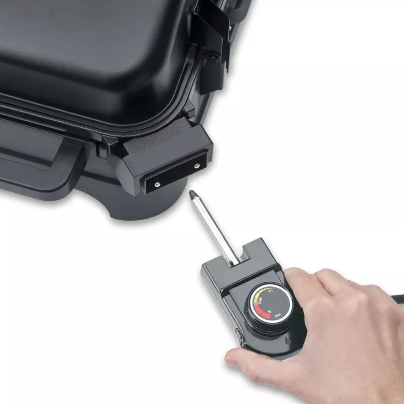 Severin PG 8598 grill elettrico con supporto 2500 W griglia cromata 1000 cm²