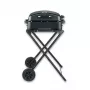 Severin PG 8598 grill elettrico con supporto 2500 W griglia cromata 1000 cm²