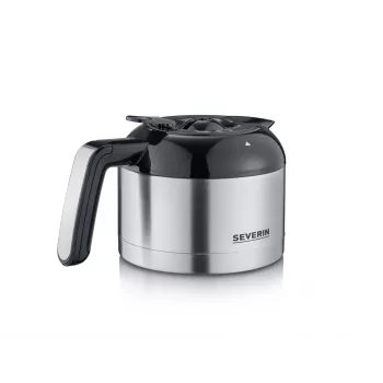 SEVERIN TK 5547 Tostapane 2 fette, 800 W, acciaio inox/nero