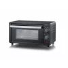 Severin TO 2062 mini forno, 9 L, 800 W, con girarrosto, acciaio spazzolato/nero