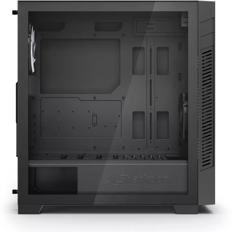 Sharkoon S25-W2 ARGB Black Case Midi Tower in vetro temperato (modello 2026)