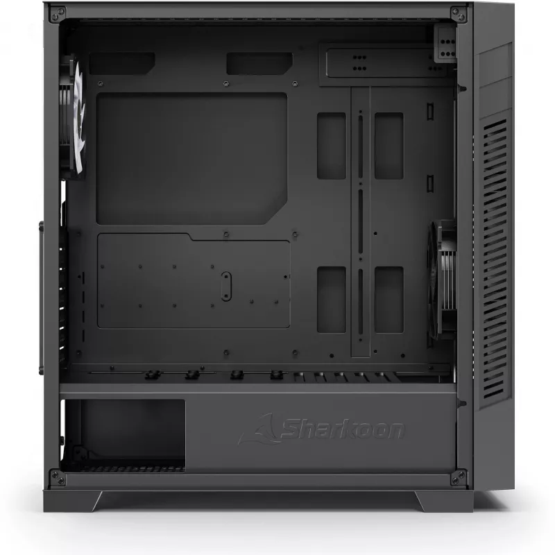 Sharkoon S25-W2 ARGB Black Case Midi Tower in vetro temperato (modello 2026)