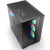 Sharkoon Steel Shark Black Case Mid-Tower in vetro temperato x2
