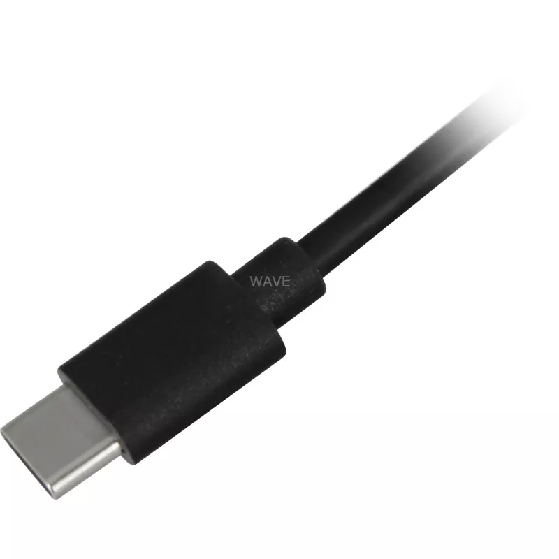 SHARKOON Cavo USB 2.0, connettore maschio USB-A su connettore maschio USB-C (nero, 2 m)