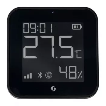 Shelly sensore di temperatura e umidità ZB nero