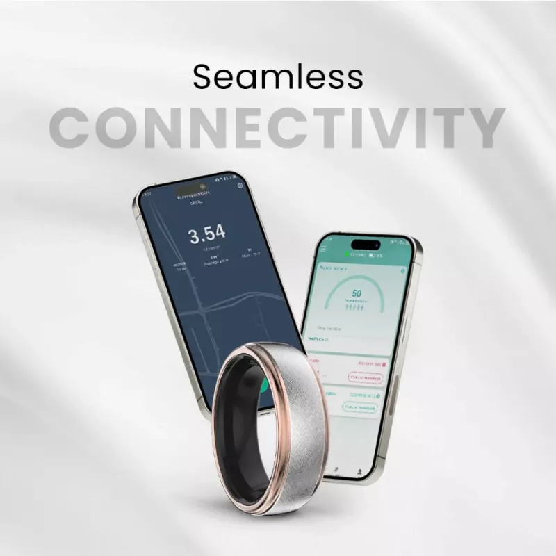 Anello smart HiFuture Ring2, taglia 8 (60 mm), oro rosa