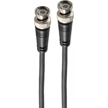 shiverpeaks BASIC-S cavo video coassiale BNC connettore maschio a connettore maschio RG59, 75 Ohm, 1 m, nero BS77601