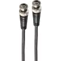 shiverpeaks BASIC-S cavo video coassiale BNC connettore maschio a connettore maschio RG59, 75 Ohm, 1 m, nero BS77601