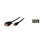 SHIVERPEAKS BASIC-S cavo HDMI a DVI-D 24+1, 1,0 m, dorato, nero BS77480