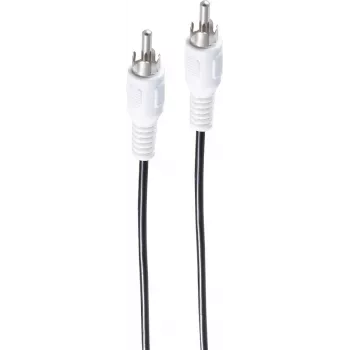 SHIVERPEAKS BASIC-S cavo audio RCA mono, 5,0 m, nero, Polybag BS40005