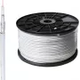 SHIVERPEAKS BASIC-S cavo coassiale SAT 100m, 1,1/5,0, schermatura 4 volte, CCS, 75 Ohm, bianco BS81800-STAKU