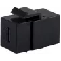 SHIVERPEAKS BASIC-S USB-C 3.1 Gen 2 adattatore keystone, connettore femmina a connettore femmina, 10 Gbps, nero BS08-10040