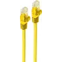 SHIVERPEAKS BS08-35002 cavo patch Cat.7 U/UTP, RJ-45, contatti dorati, 0,25 m, giallo, 10 Gbps