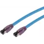 SHIVERPEAKS BS08-40031 Cavo di rete Cat8 S/FTP, RJ45, 2 m, blu, 40 Gbit/s, 2000 MHz