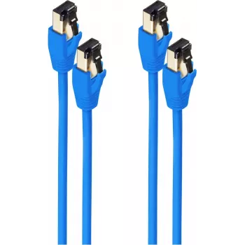 shiverpeaks BS08-41071-2 Cat8.1 F/FTP Cavo di rete, 10 m, blu