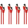 shiverpeaks BS08-41074-4 cavo di rete Cat8.1 F/FTP, RJ45, rosso, 10 m