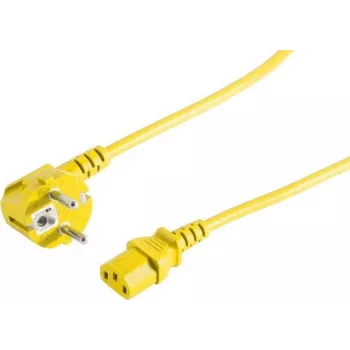 SHIVERPEAKS BS09-05182 cavo di alimentazione giallo 1,8 m CEE 7/7 su IEC C13