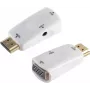 SHIVERPEAKS BS10-01001 convertitore attivo HDMI a VGA + audio 3,5mm, 1080p, nero